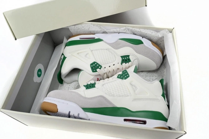 1st Kicks Green Retro SB 4 Jordan Pine DR5415-103 0817